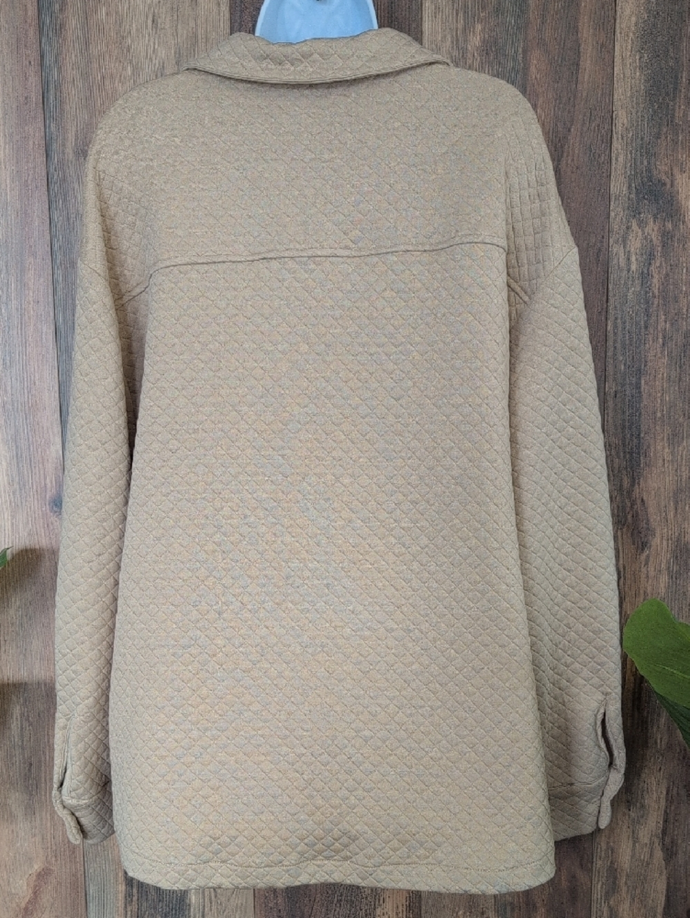 Quilted Utility Button Down Jacket XL                            AC126 - Picture 4 of 5